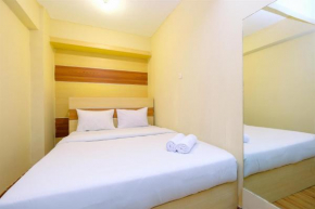 Best Deal and Modern 1BR Green Pramuka City Apartment By Travelio